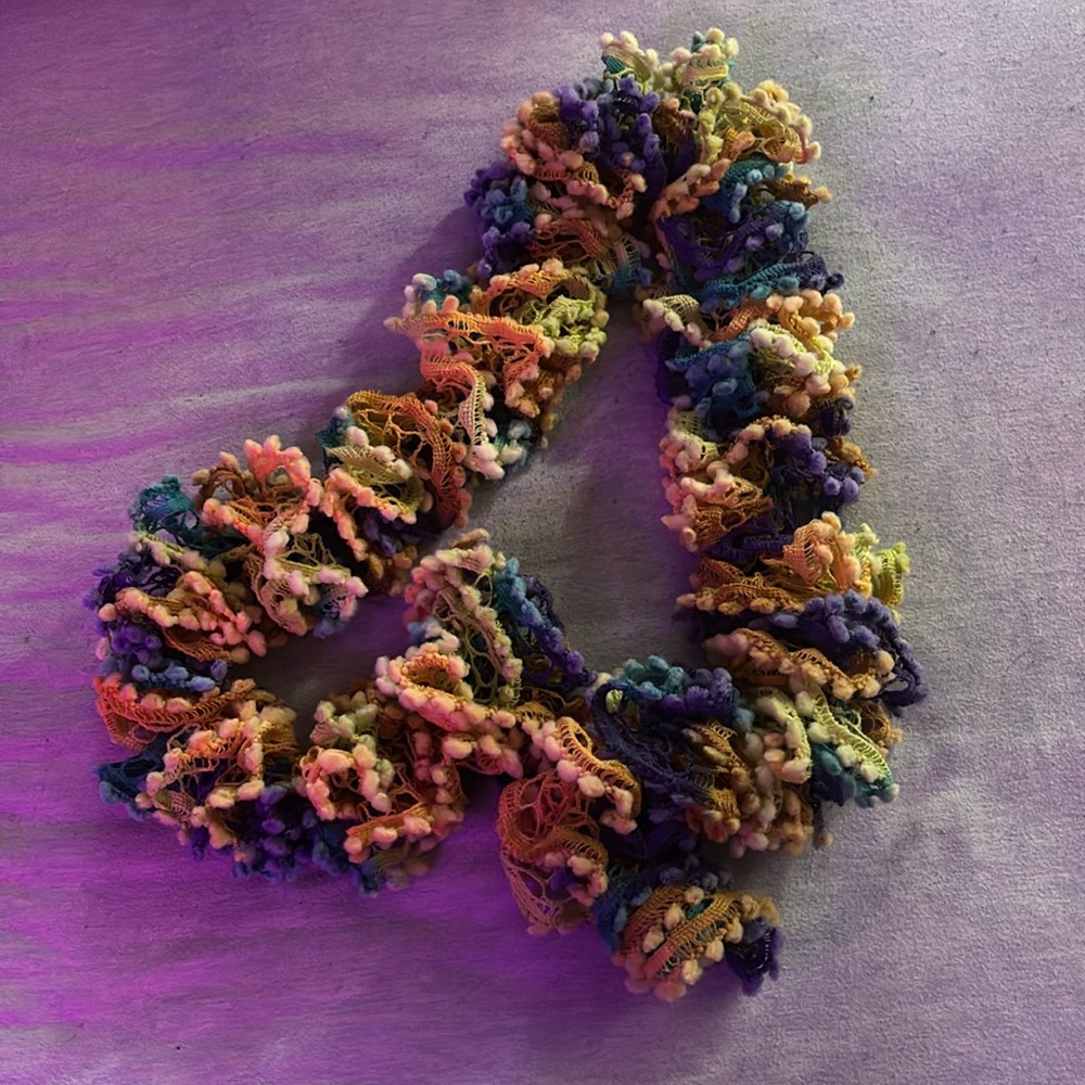 Scarf: multicolored